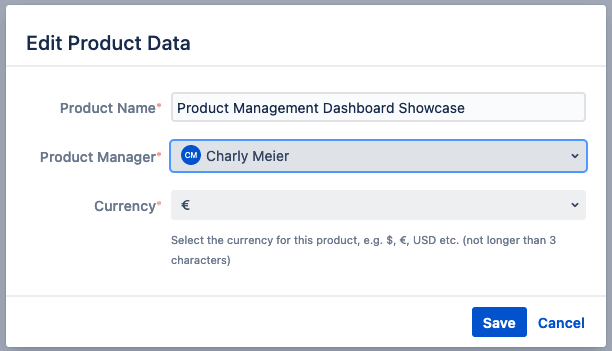 make yourself product manager of the product