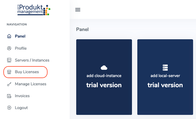 create offer Product Management Dashboard