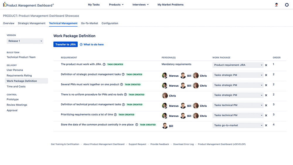 Produktmanagement Software JIRA